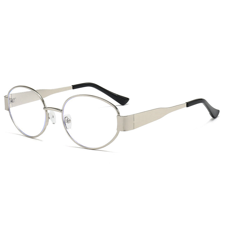 Dame Vintage solbrille i ovalt design Luvikno