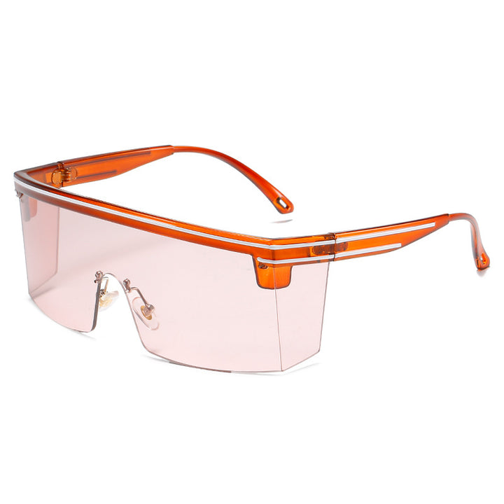 Dame Sporty solbriller med futuristisk design og uforstyrret synsfelt Luvikno