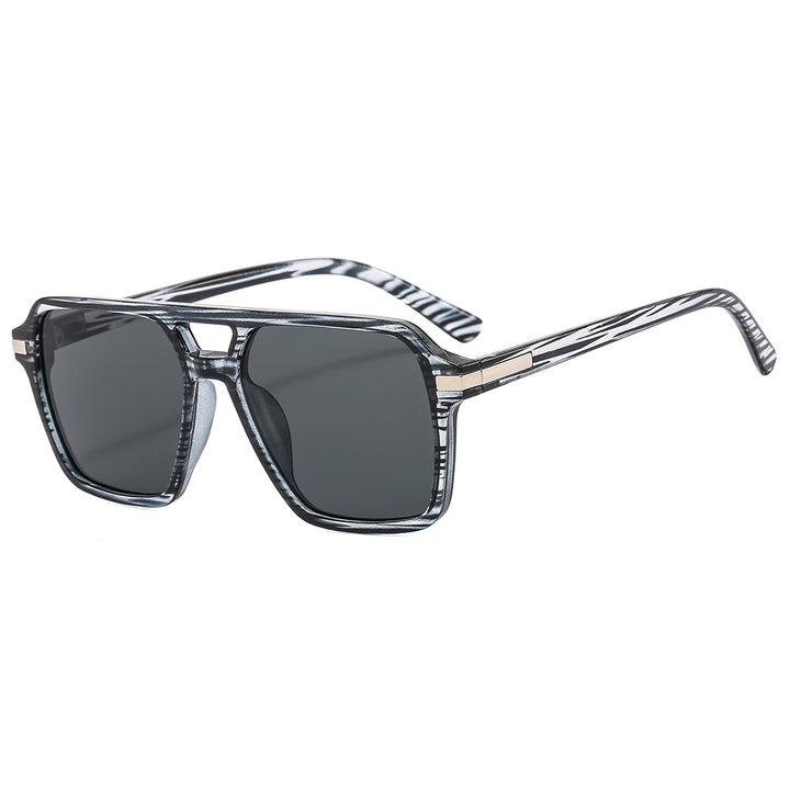 Dame Premium solbrille med moderne kvadratisk form Luvikno
