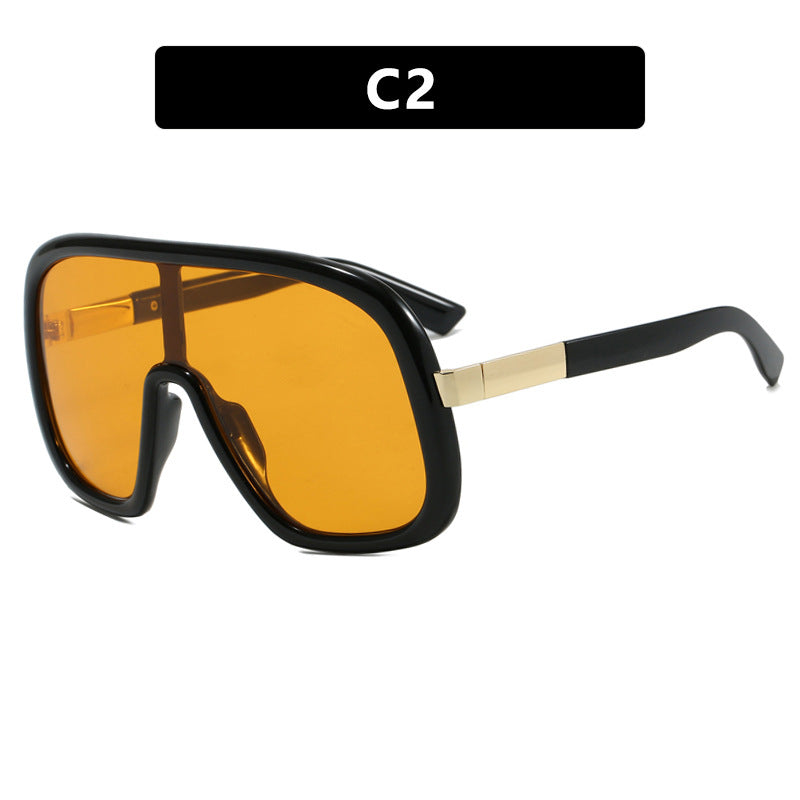 Dame oversized solbriller i elegant retro-design Luvikno
