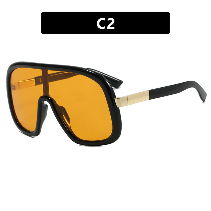 Dame oversized solbriller i elegant retro-design Luvikno