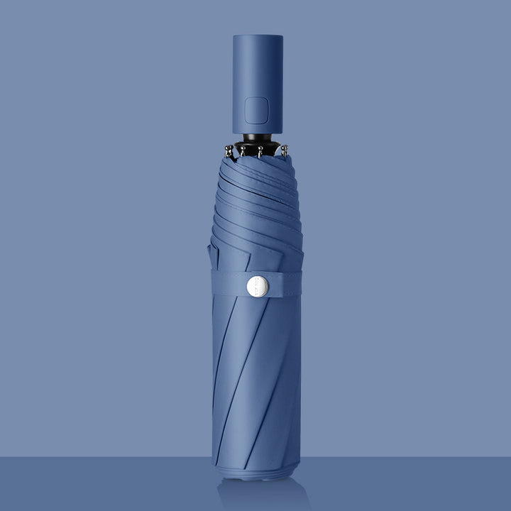 Dame Automatisk sammenleggbare paraply med ergonomisk design og vindresistent teknologi Luvikno