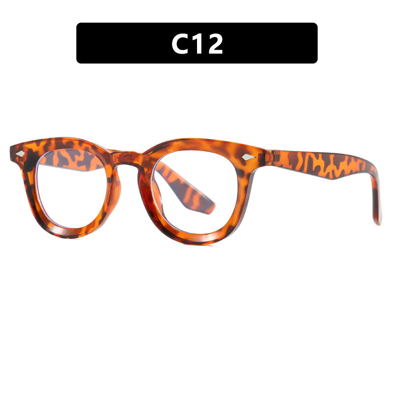 Damen modische Cat-Eye solbrille med transparent ramme Luvikno