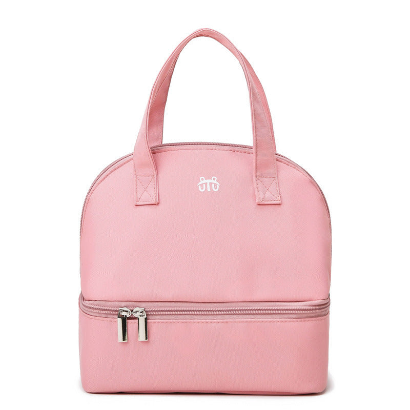Damer Isolert Lunsjbag med dobbelt romdesign Luvikno