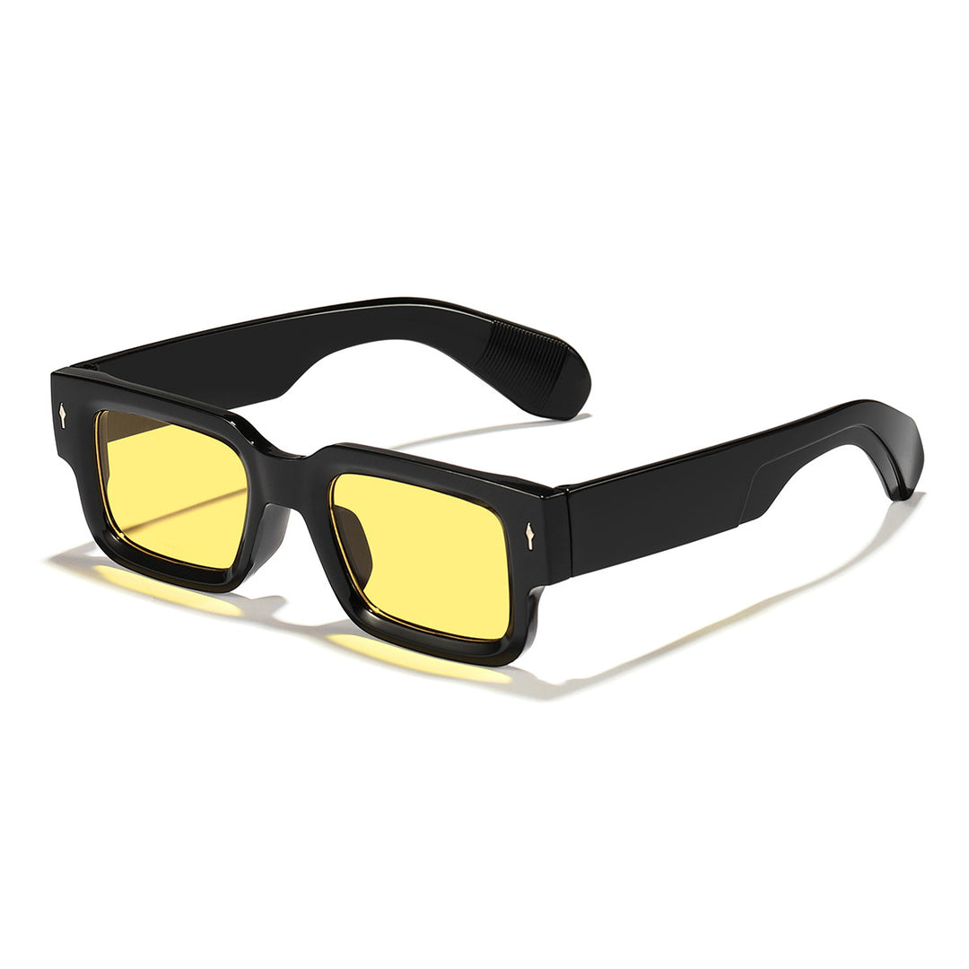 Dame moteriktig firkantet solbrille Luvikno
