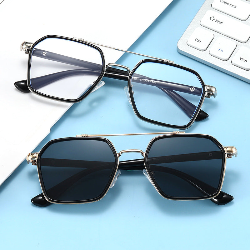 Damer moderne geometrisk lesebrille Luvikno