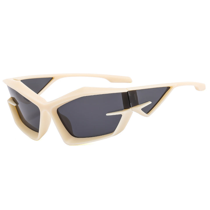 Dame Sportslig Performance-solbrille med ergonomisk design Luvikno