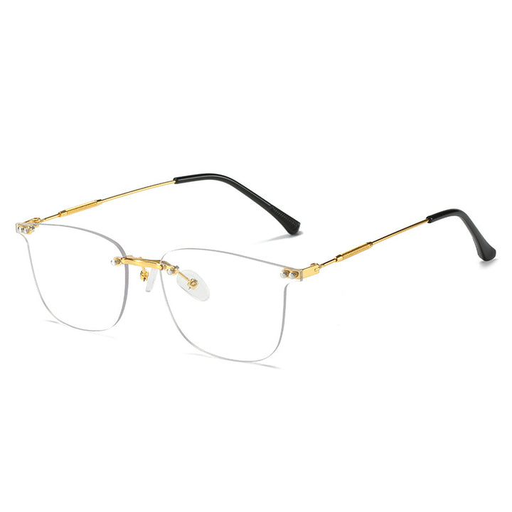 Damer stilige Geometric-solbriller med moderne glaselementer Luvikno