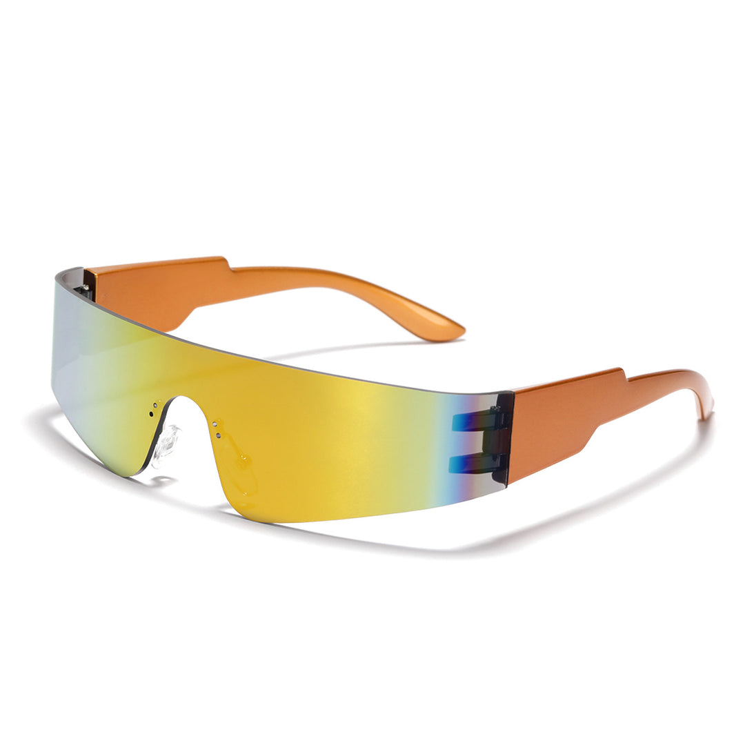 Dame futuristiske sports solbriller med optimal UV-beskyttelse Luvikno