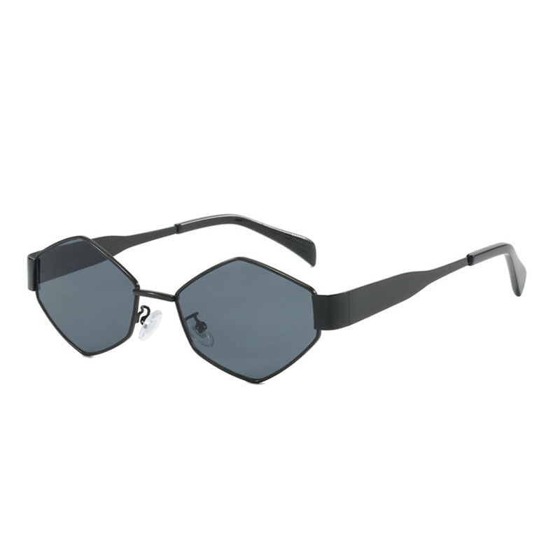 Dame geometrisk solbrille Luvikno
