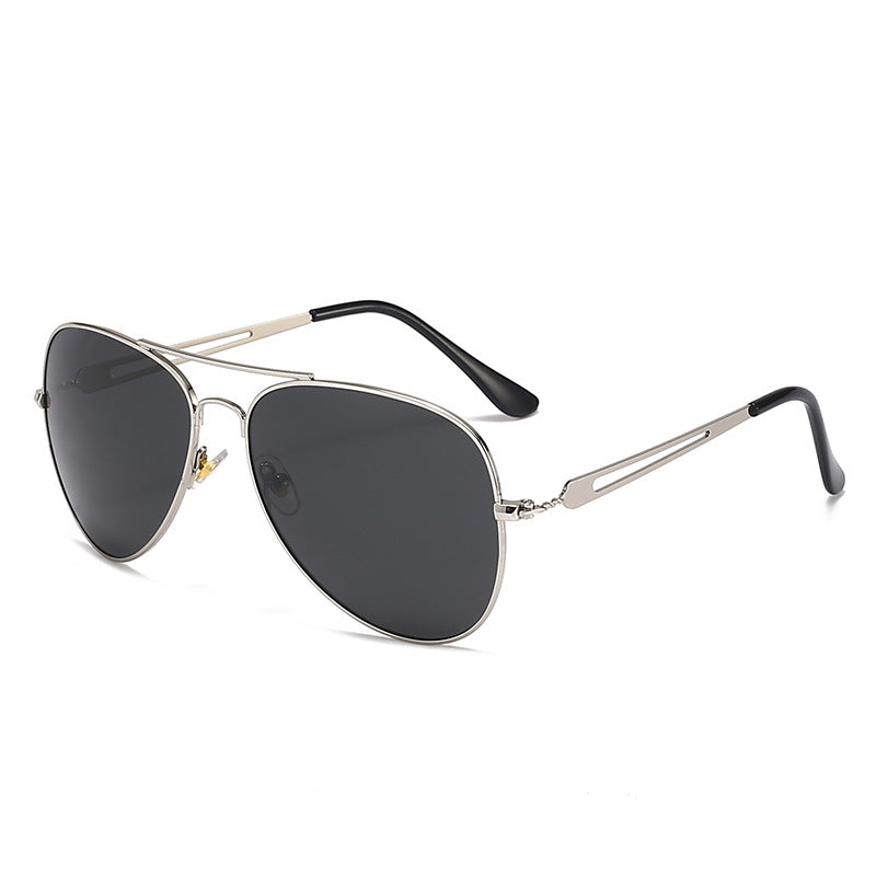 Herrer elegante Aviator solbriller Luvikno