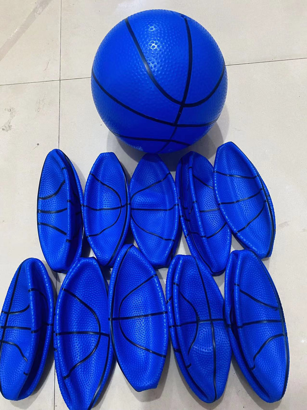 Unisex basketball med sklisikker overflate Luvikno