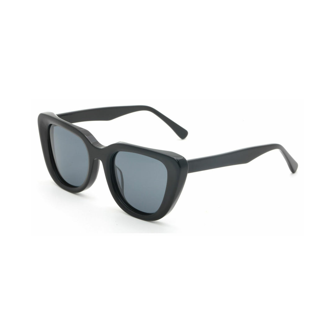 Dame Cat-Eye solbriller med moderne ramme og UV-beskyttelse Luvikno