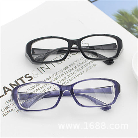 Dame stylish rektangulær brille med robust ramme Luvikno