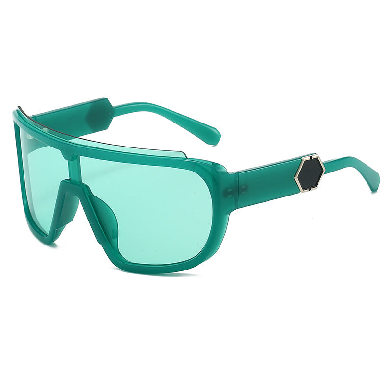 Dame trendy sports solbriller med innovativ, aerodynamisk design Luvikno