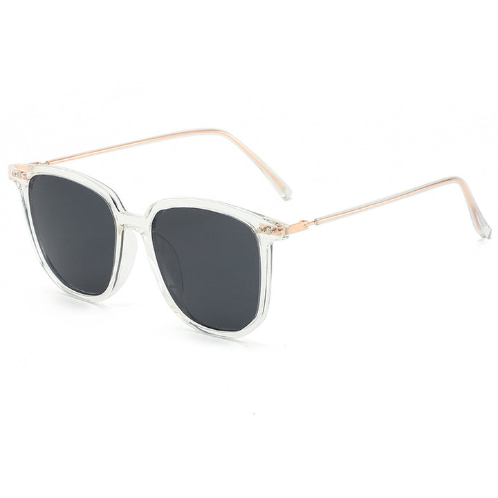 Dame moteriktig oversized solbrille med robust ramme og UV-beskyttelse Luvikno