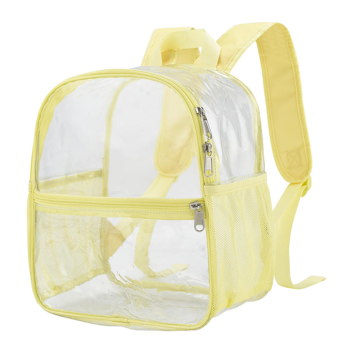 Unisex gjennomsiktig ryggsekk med funksjonelt design og flere rom Luvikno