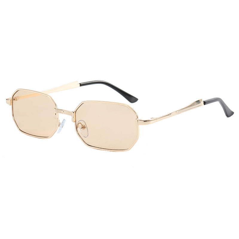 Dame fashionable bifokalbrille med edel metallramme Luvikno