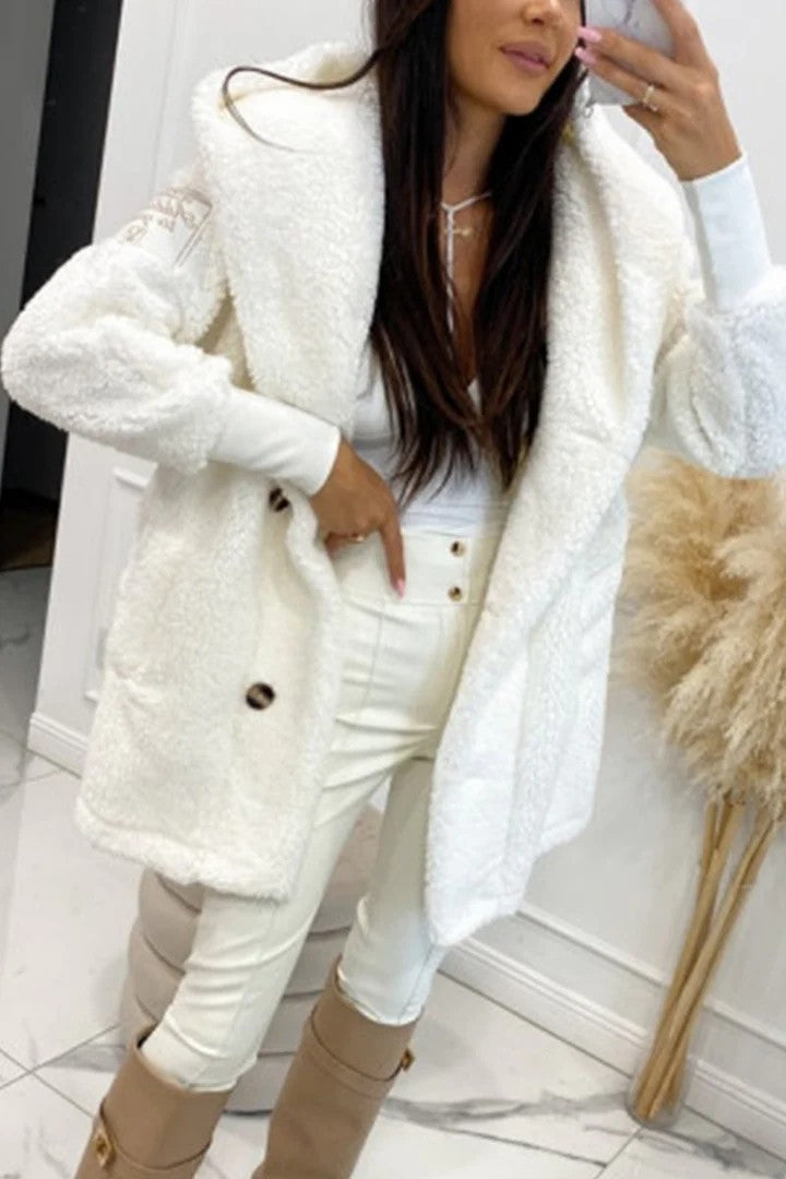 Luvik | Dame Oversized Teddyjakke
