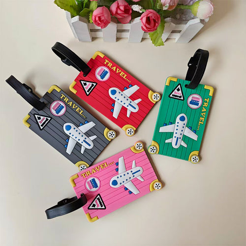 Unisex Bagasjelapp med kreativt reise-motiv Luvikno