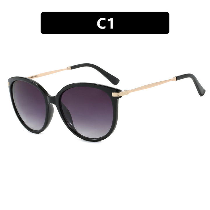Dame solbriller i trendy Cat-Eye design med lett ramme og UV-beskyttelse Luvikno