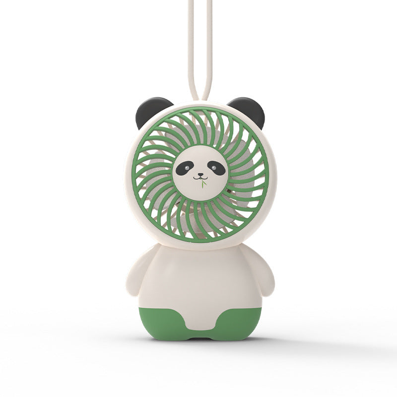 Dame Bærbar Håndvifte i søtt Panda-design Luvikno