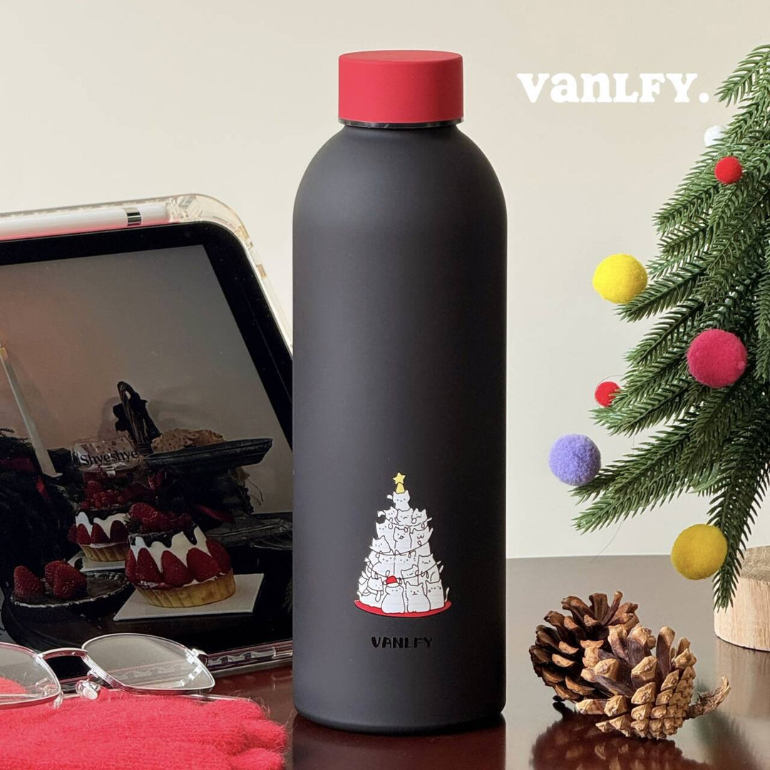 Dame isolerende drikkeflaske med det glade Hello Kitty motiv Luvikno