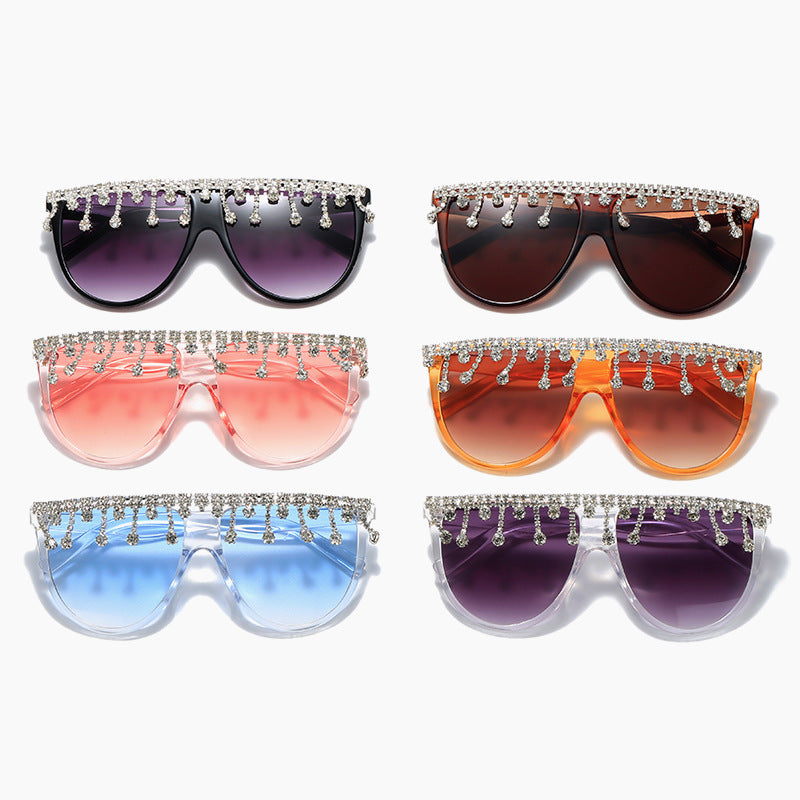 Dame Dekorativ Glamour-solbrille Luvikno
