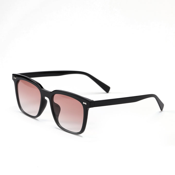 Dame quadratisk solbrille med elegant skilpadde-ramme Luvikno