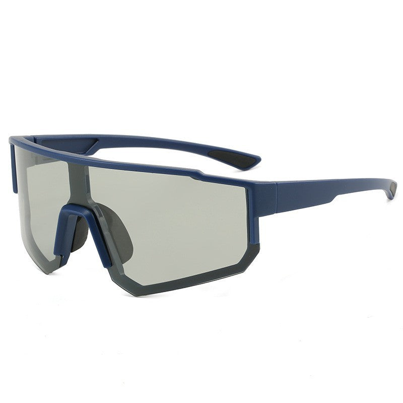 Dame Sporty beskyttelsesbriller med innovativ, bred ramme og polariserte linser Luvikno