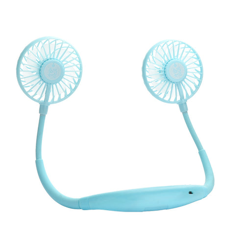 Unisex Nakke-montert Dual Fan Luvikno