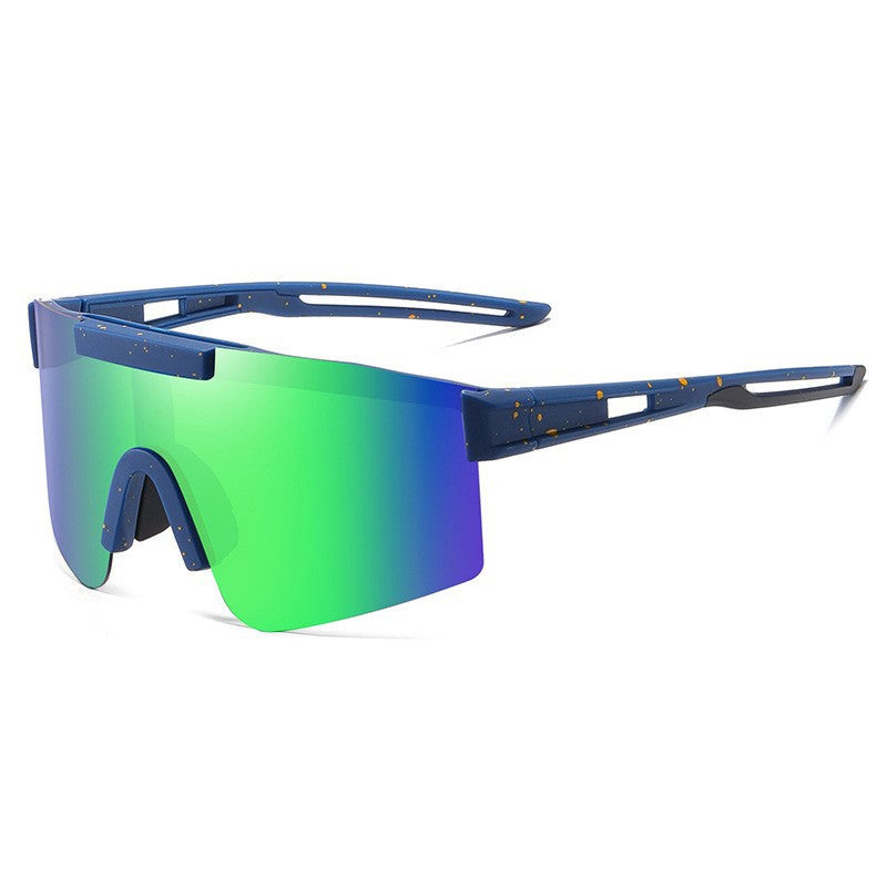 Unisex Sporty Racing Sunglasses with Advanced Airflow System Luvikno
