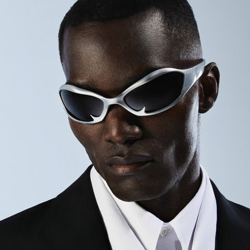 Dame Sport-solbrille med slitesterkt design og beskyttende UV-filter Luvikno