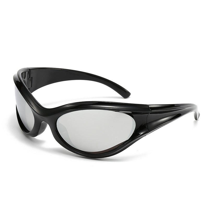 Dame sporty solbriller med aerodynamisk design og UV-beskyttelse Luvikno