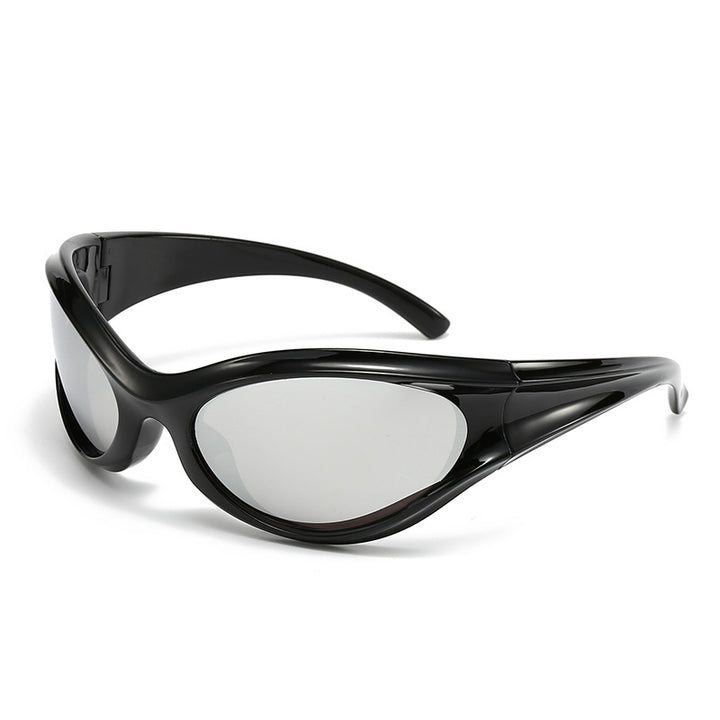 Dame sporty solbriller med aerodynamisk design og UV-beskyttelse Luvikno