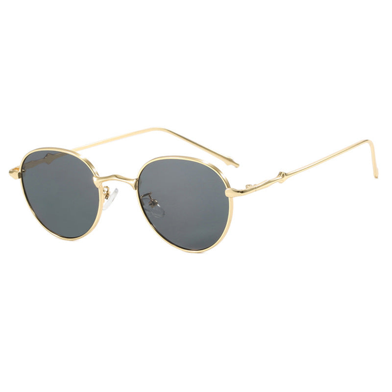Dame elegant solbrille i moderne oval design Luvikno