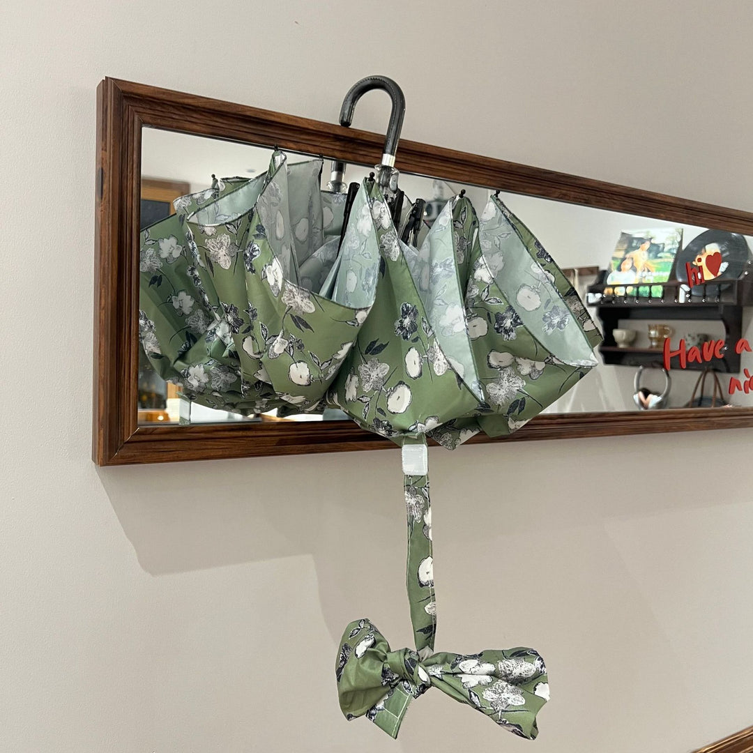 Dame Faltparaply med stilfullt blomsterdesign Luvikno