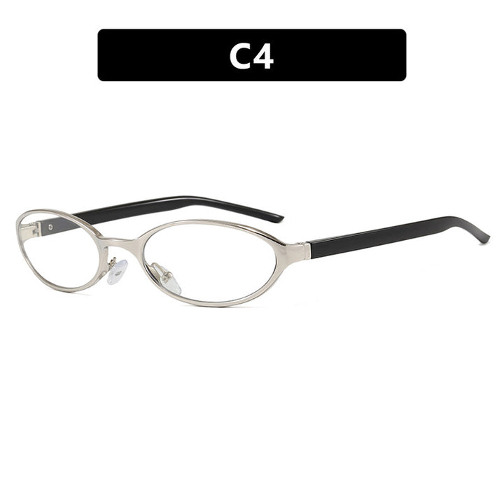 Dame elegant solbrille med beskyttende UV-filter og smal ramme Luvikno