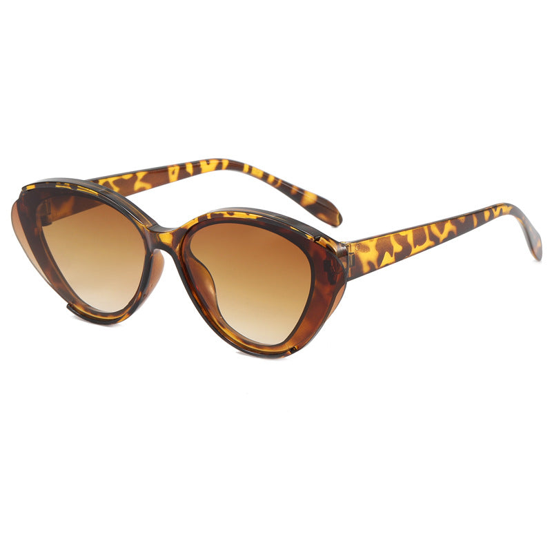 Dame Oversized solbrille med gradient Luvikno
