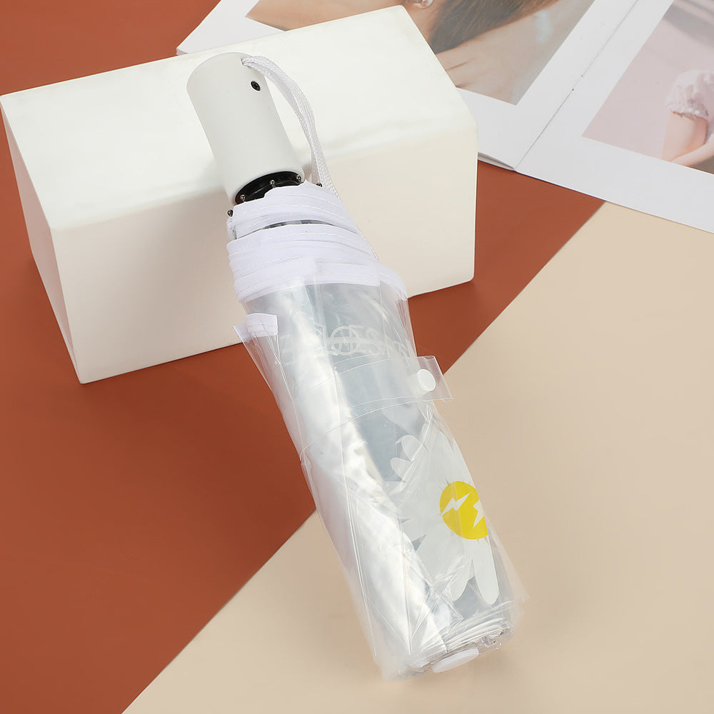 Dame kompakt og stilfull paraply Luvikno