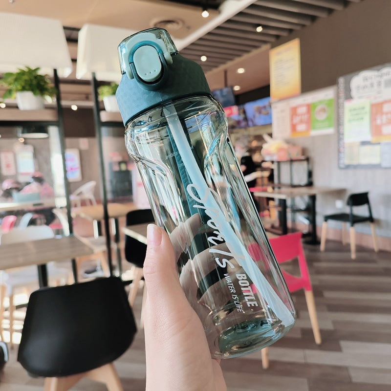 Dame Sporty Drikkeflaske med innovativ lukking Luvikno