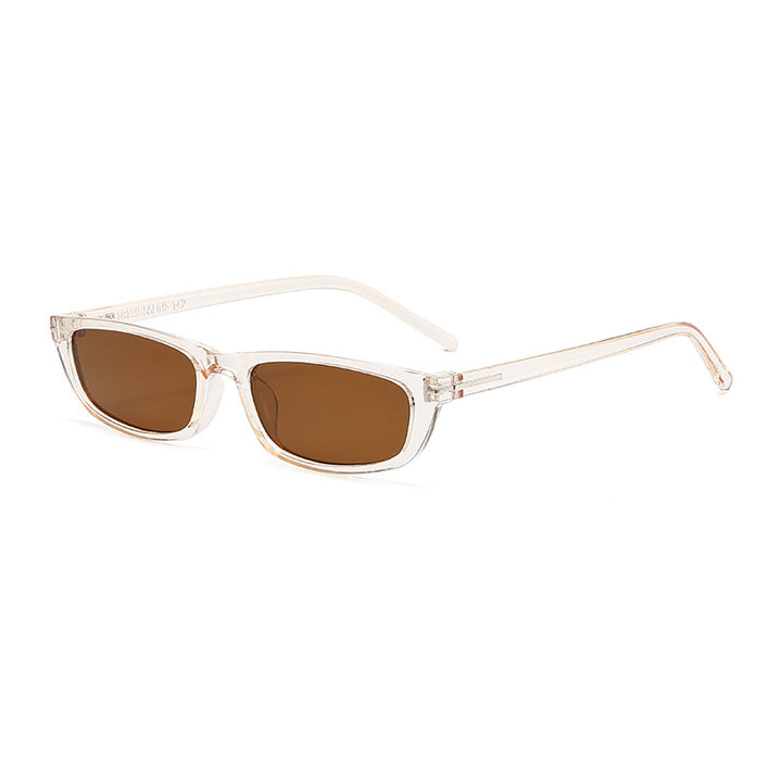 Dame moteriktig solbrille med elegant leopardmønster Luvikno