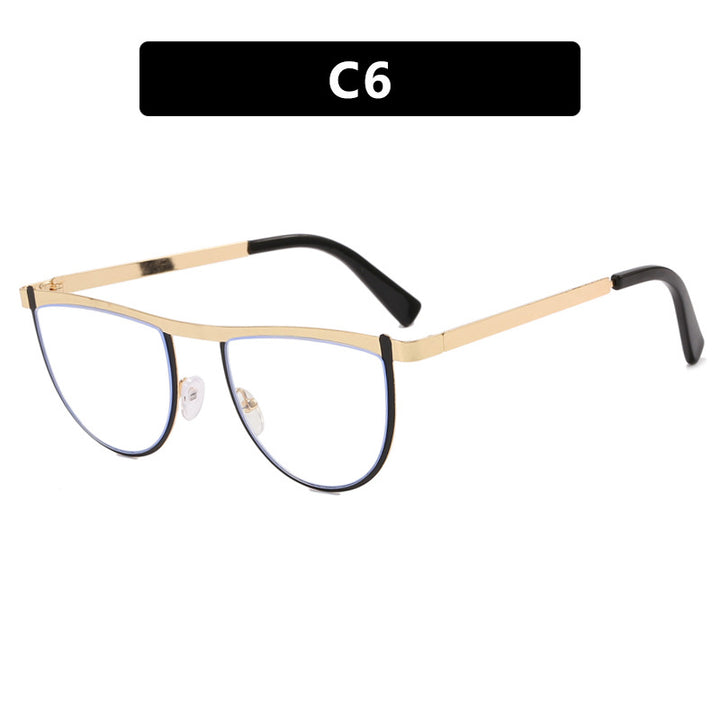 Dame elegant solbrille med moderne design og UV-beskyttelse Luvikno