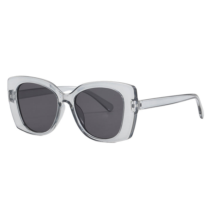 Dame Oversized-solbriller med elegant design Luvikno