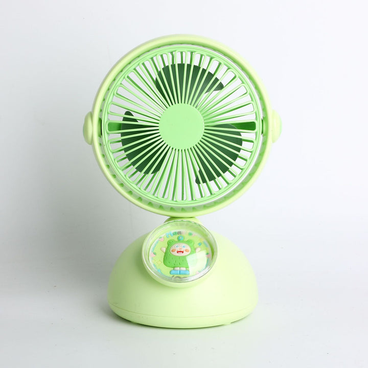 Unisex Bærbar Mini-Ventilator med kreativt design og Spilleur-funksjon Luvikno