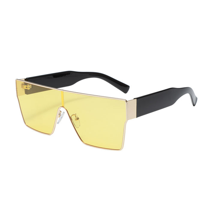 Dame Modevisir solbrille med innovativ ramme Luvikno