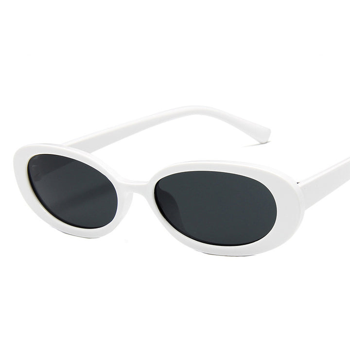 Dame moteriske Cat-Eye solbriller med UV-beskyttelse og robust ramme Luvikno
