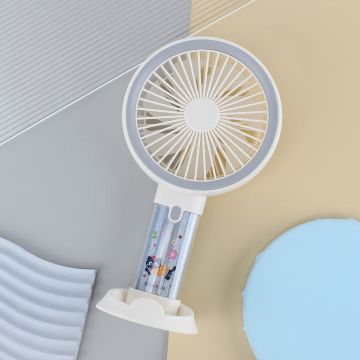 Damer håndholdt USB-vifte med morsom design Luvikno