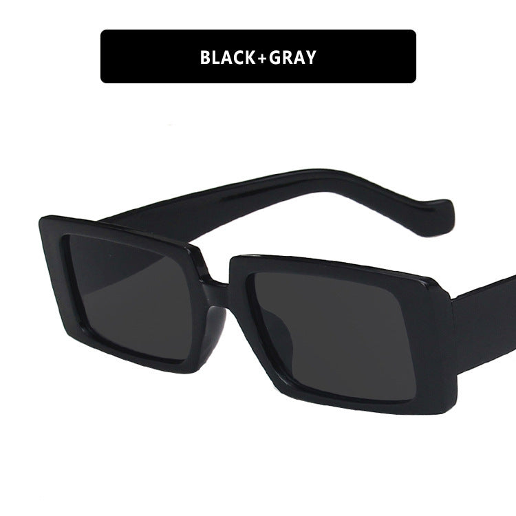 Dame kvadratisk solbrille med moderne ramme og stillegant design Luvikno