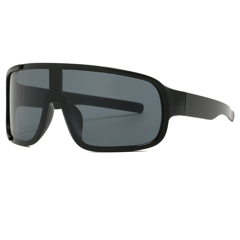 Damen moteriktig sportssolbrille med bred UV-beskyttelse Luvikno
